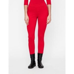Sarah Pacini Red Viscose Long Leggings size 1 = S
